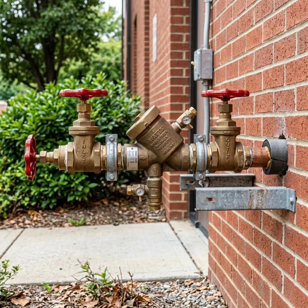 Backflow Prevention Plumber in Sandy Hollow-Escondidas, TX